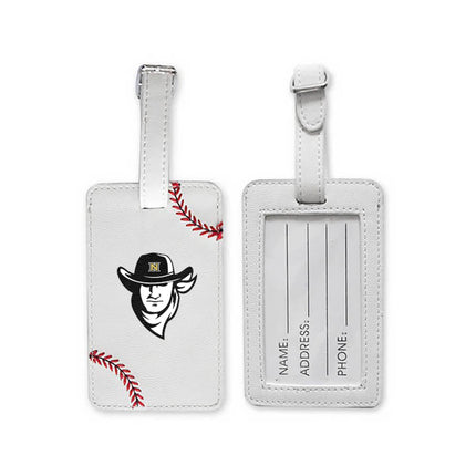 Northeastern Plainsmen Baseball Luggage Tag - Authentic Series