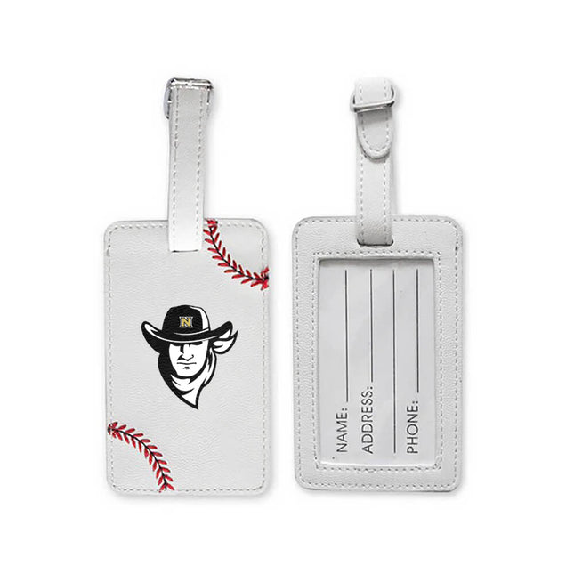 Northeastern Plainsmen Baseball Luggage Tag - Authentic Series