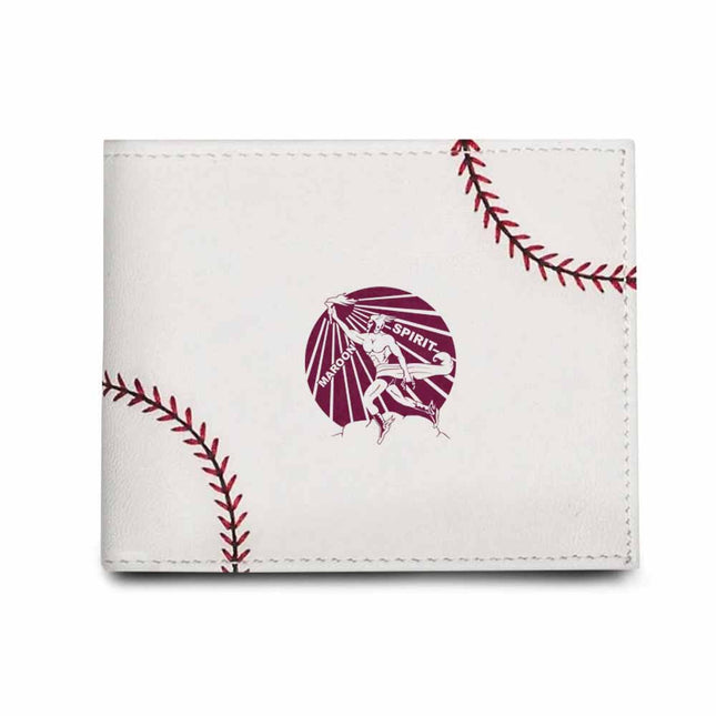 Blackwell Maroons Baseball Men's Wallet - Authentic Series