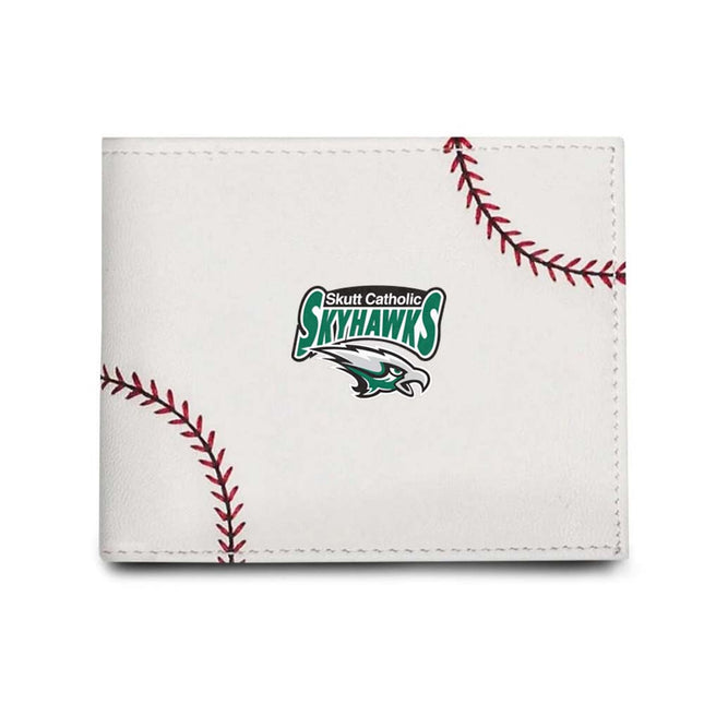 Skutt Catholic SkyHawks Baseball Men's Wallet - Authentic Series