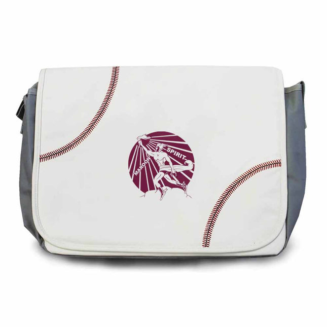 Blackwell Maroons Baseball Messenger Bag - Authentic Series