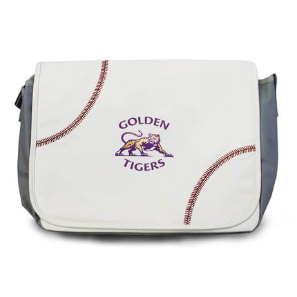 CMIT Academy Golden Tigers Baseball Messenger Bag - Authentic Series