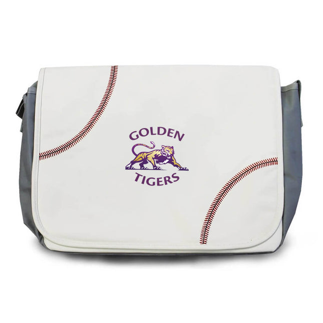 CMIT Academy Golden Tigers Baseball Messenger Bag - Authentic Series