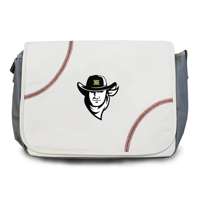 Northeastern Plainsmen Baseball Messenger Bag - Authentic Series