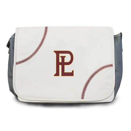 Papillion La Vista Monarchs Baseball Messenger Bag - Authentic Series