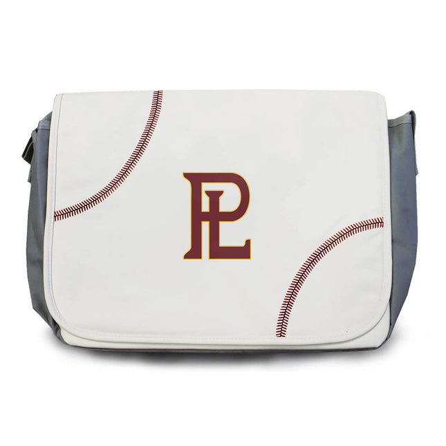 Papillion La Vista Monarchs Baseball Messenger Bag - Authentic Series