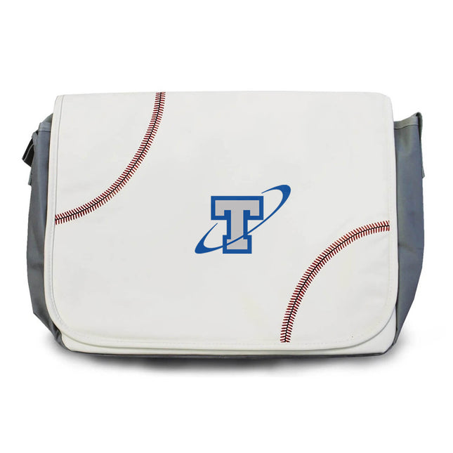 Papillion La Vista South Titans Baseball Messenger Bag - Authentic Series
