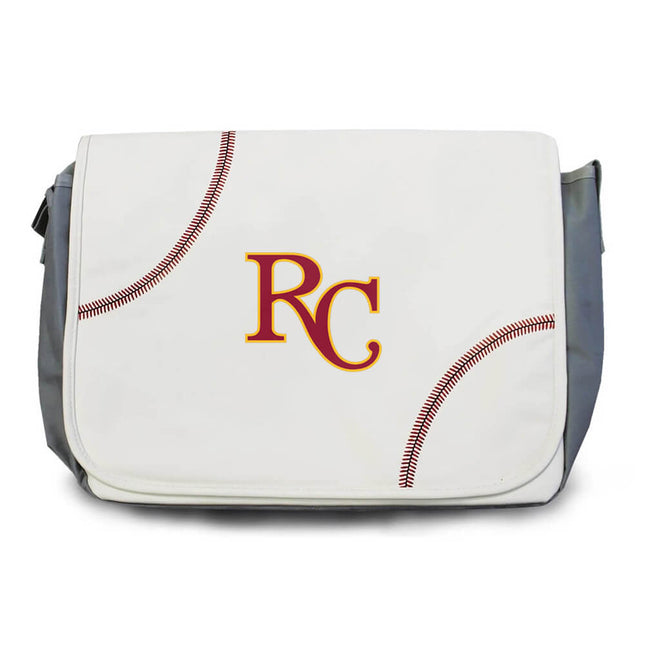 Roncalli Crimson Pride Baseball Messenger Bag - Authentic Series