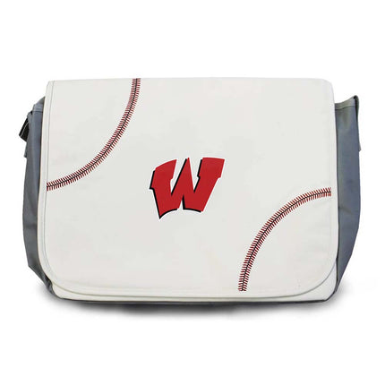 Westside High School Warriors Baseball Messenger Bag - Authentic Series