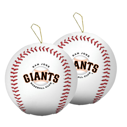 San Jose Giants Baseball Ornament 2-Pack Bundle - Authentic Series