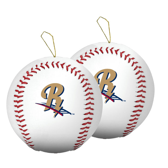 Scranton Wilkes-Barre RailRiders Baseball Ornament 2-Pack Bundle - Authentic Series