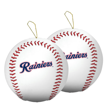 Tacoma Rainiers Baseball Ornament 2-Pack Bundle - Authentic Series