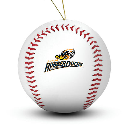 Akron Rubberducks Baseball Ornament - Authentic Series