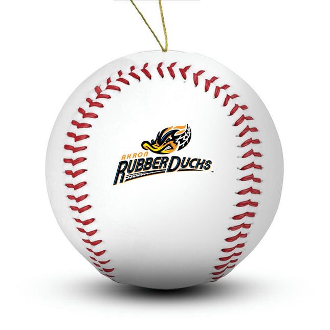 Akron Rubberducks Baseball Ornament - Authentic Series