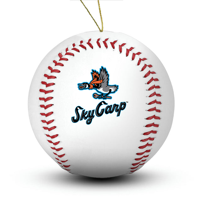 Beloit Sky Carp Baseball Ornament - Authentic Series