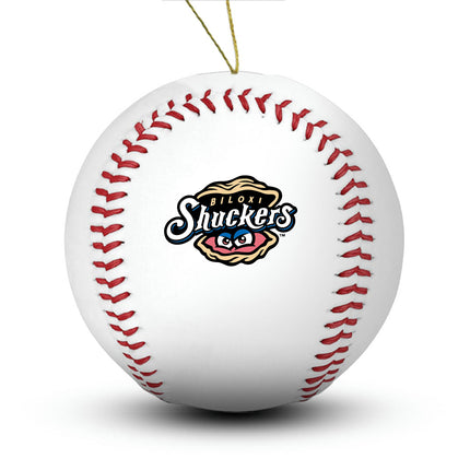 Biloxi Shuckers Baseball Ornament - Authentic Series