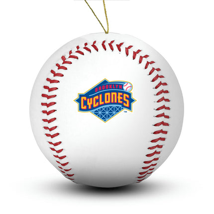Brooklyn Cyclones Baseball Ornament - Authentic Series