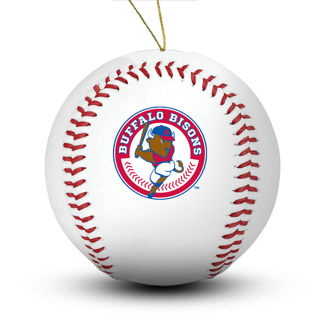 Buffalo Bisons Baseball Ornament - Authentic Series