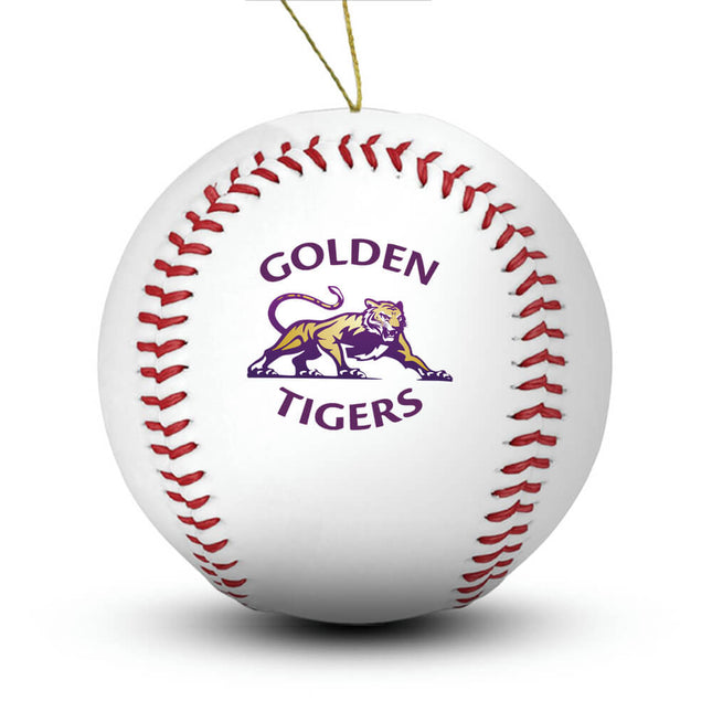 CMIT Academy Golden Tigers Baseball Ornament "Standard Edition" - Authentic Series
