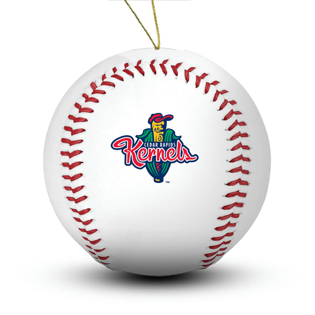 Cedar Rapids Kernels Baseball Ornament - Authentic Series