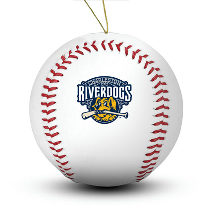 Charleston RiverDogs Baseball Ornament - Authentic Series