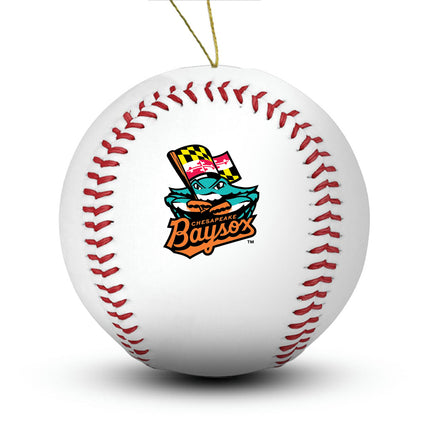 Chesapeake Baysox Baseball Ornament - Authentic Series