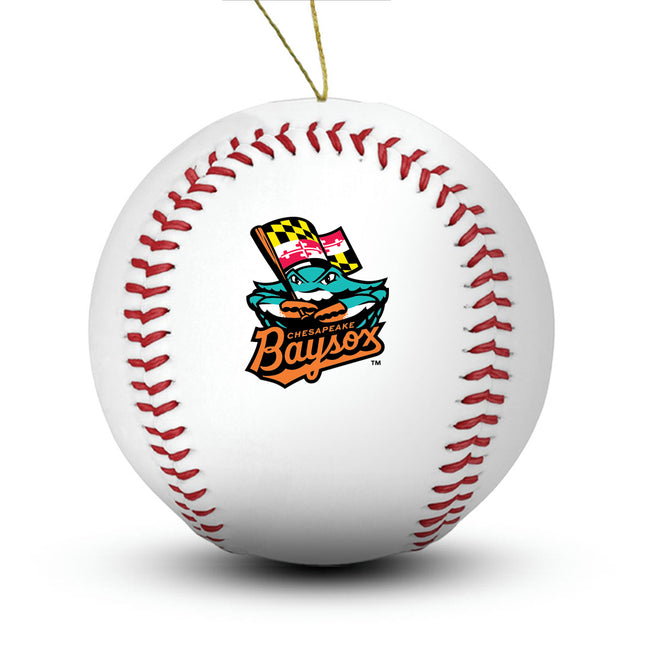 Chesapeake Baysox Baseball Ornament - Authentic Series