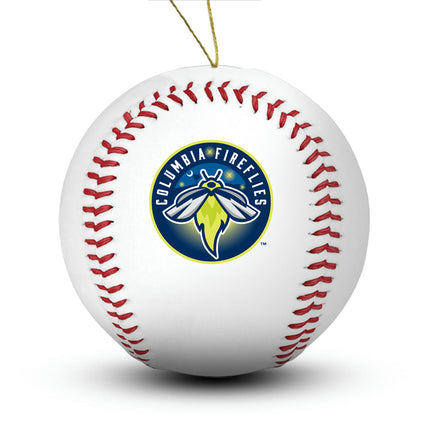 Columbia Fireflies Baseball Ornament - Authentic Series