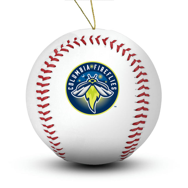 Columbia Fireflies Baseball Ornament - Authentic Series