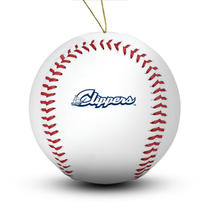 Columbus Clippers Baseball Ornament - Authentic Series