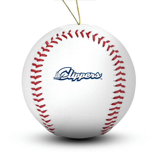 Columbus Clippers Baseball Ornament - Authentic Series