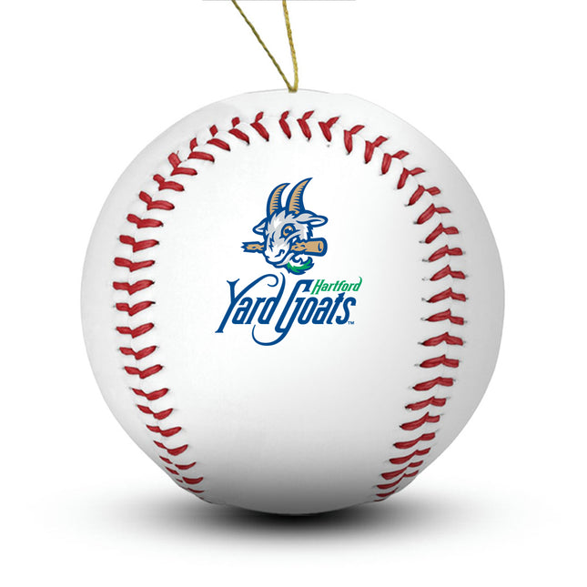 Hartford Yard Goats Baseball Ornament - Authentic Series