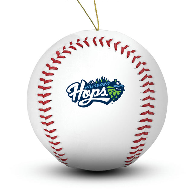 Hillsboro Hops Baseball Ornament - Authentic Series