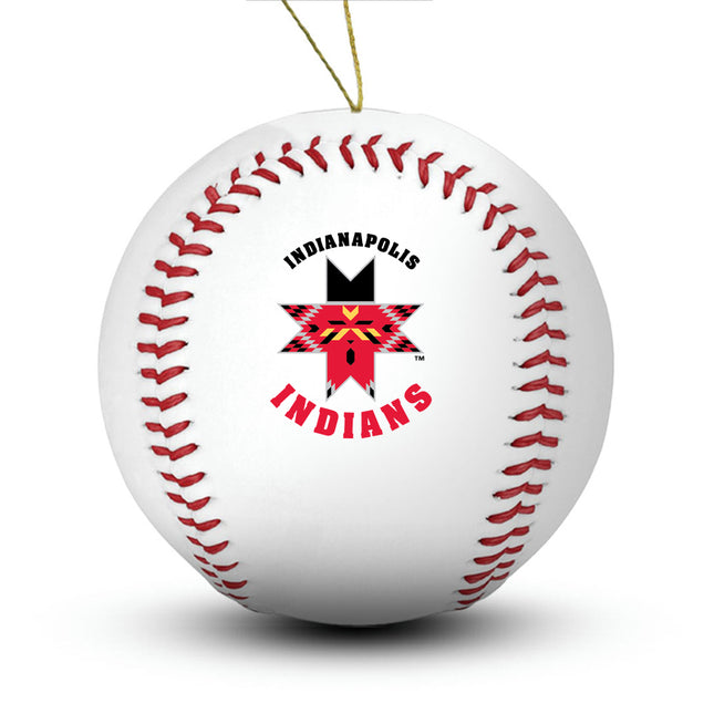 Indianapolis Indians Baseball Ornament - Authentic Series