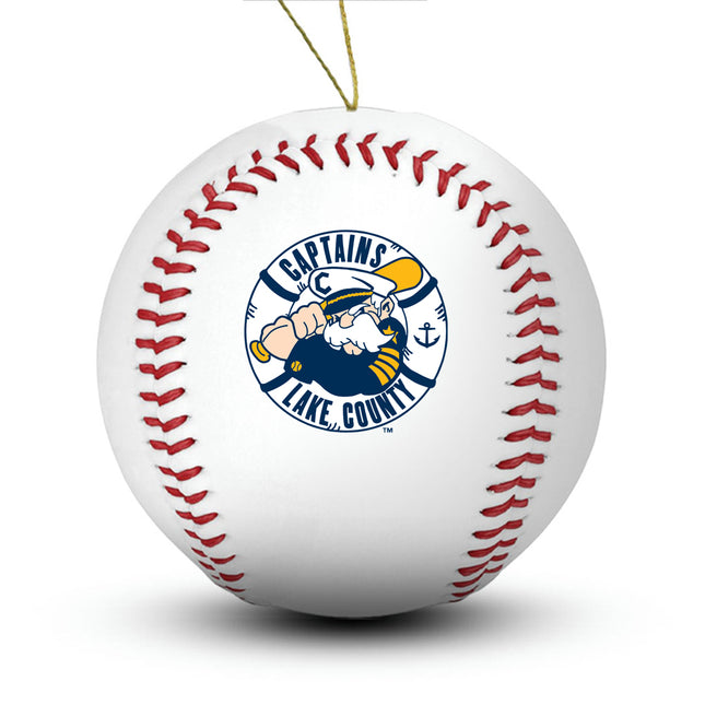 Lake County Captains Baseball Ornament - Authentic Series