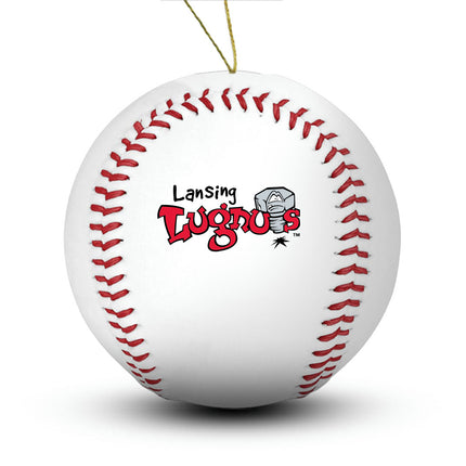 Lansing Lugnuts Baseball Ornament - Authentic Series