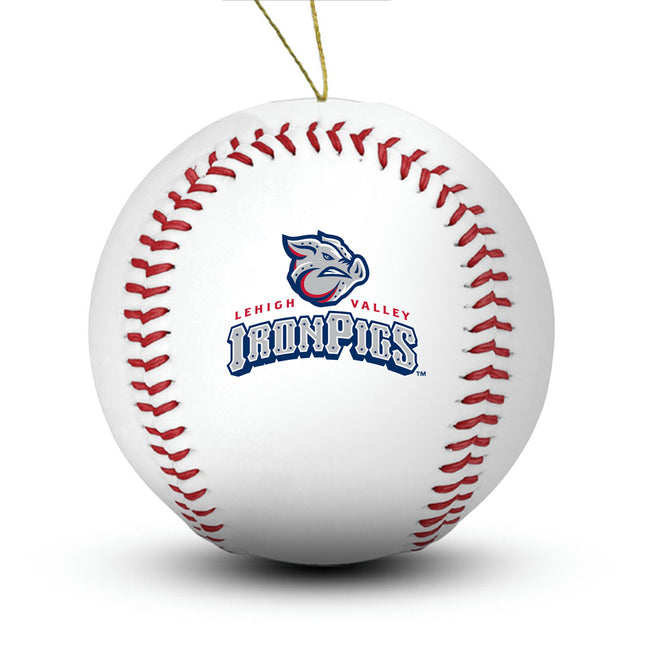 Lehigh Valley IronPigs Baseball Ornament - Authentic Series