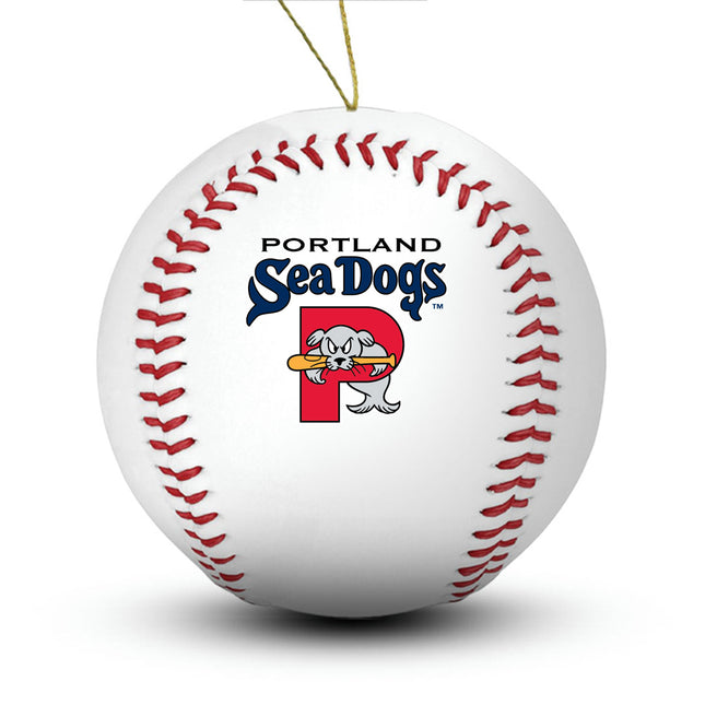 Portland Sea Dogs Baseball Ornament - Authentic Series