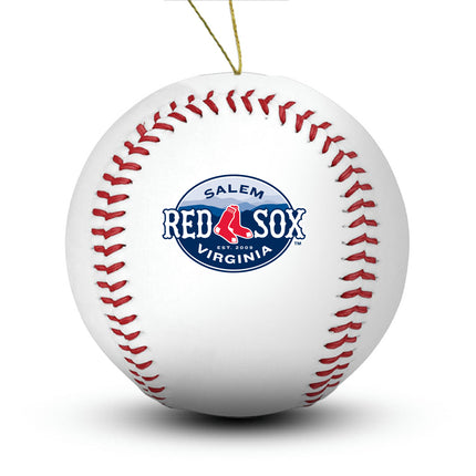 Salem Red Sox Baseball Ornament - Authentic Series