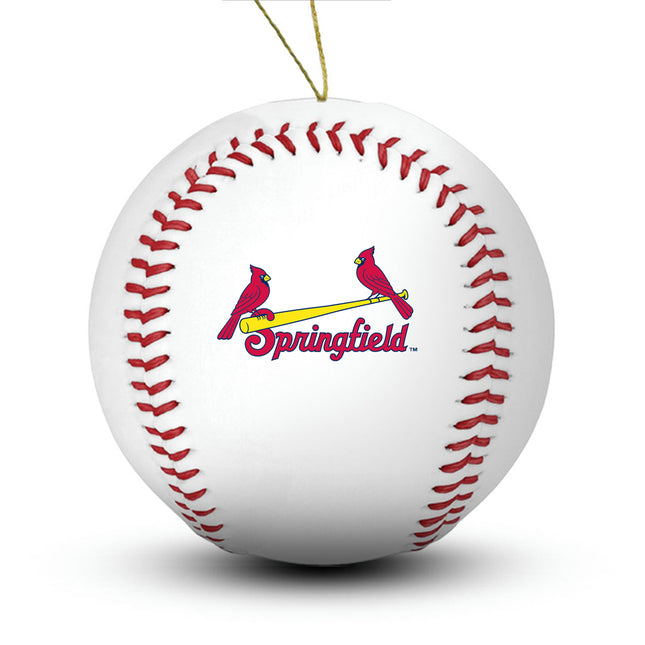 Springfield Cardinals Baseball Ornament - Authentic Series