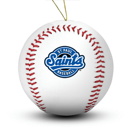 St Paul Saints Baseball Ornament - Authentic Series