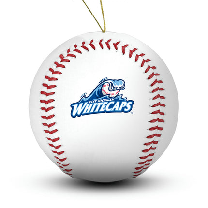 West Michigan Whitecaps Baseball Ornament - Authentic Series
