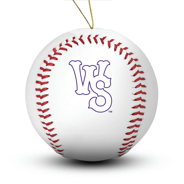 Winston Salem Dash Baseball Ornament - Authentic Series