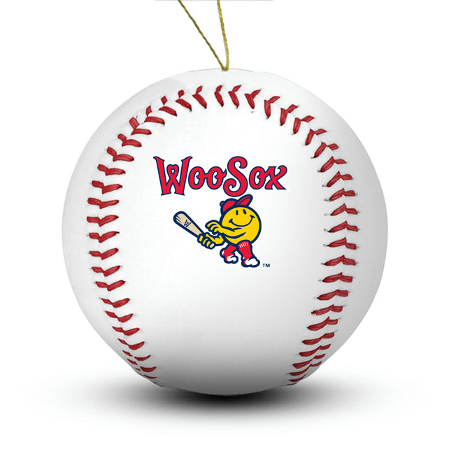 Worcester Red Sox Baseball Ornament - Authentic Series