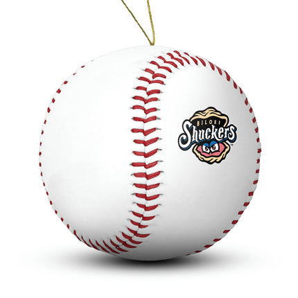 Biloxi Shuckers Baseball Ornament - Authentic Series