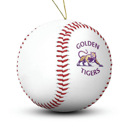 CMIT Academy Golden Tigers Baseball Ornament "Standard Edition" - Authentic Series