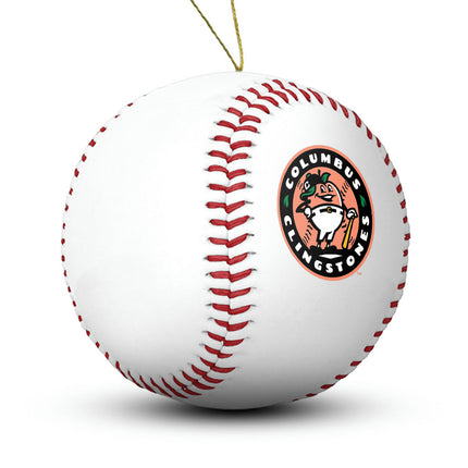 Columbus Clingstones Baseball Ornament - Authentic Series