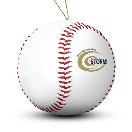 Elkhorn South Storm Baseball Ornament “Standard Edition” - Authentic Series