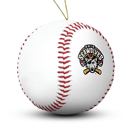 Erie SeaWolves Baseball Ornament - Authentic Series