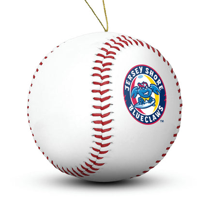 Jersey Shore BlueClaws Baseball Ornament - Authentic Series